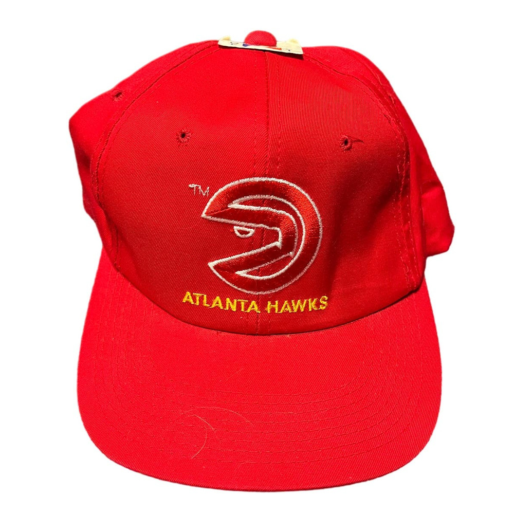 Vintage‎ atlanta hawks snapback hat cap nba basketball official licensed NWT